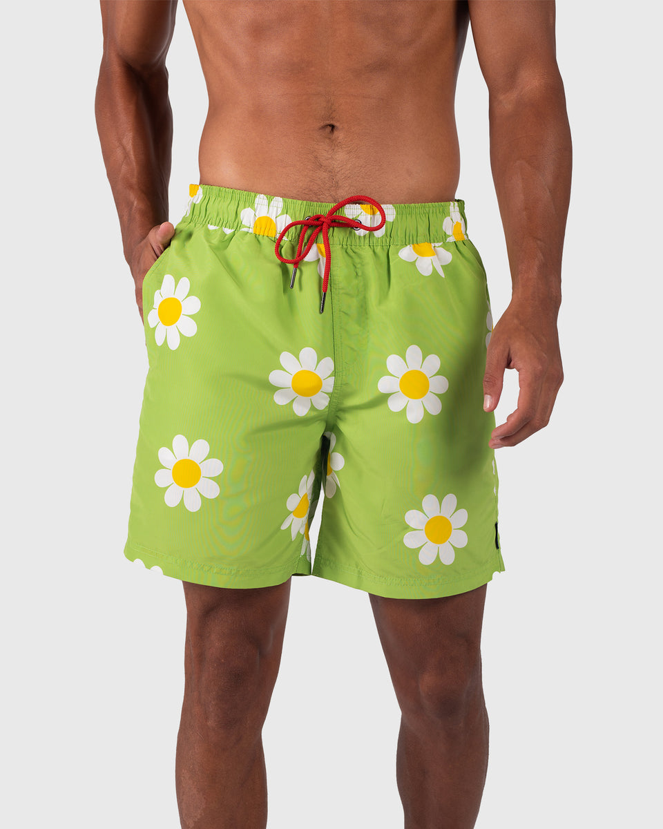 Classic Mens Floral Swim Shorts Daisy Coast Clothing Co.