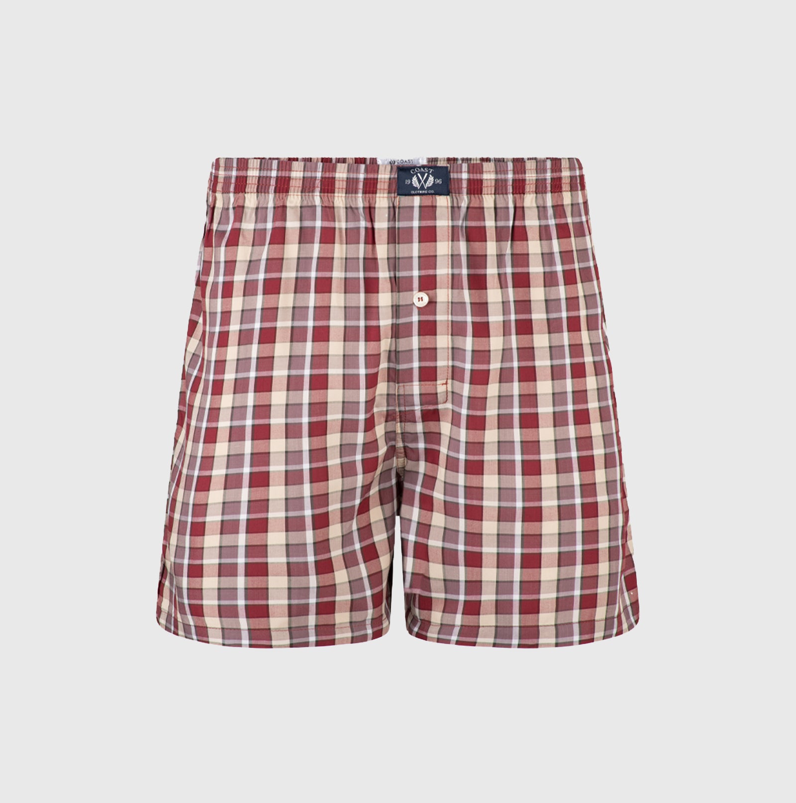 bamboo boxers in red