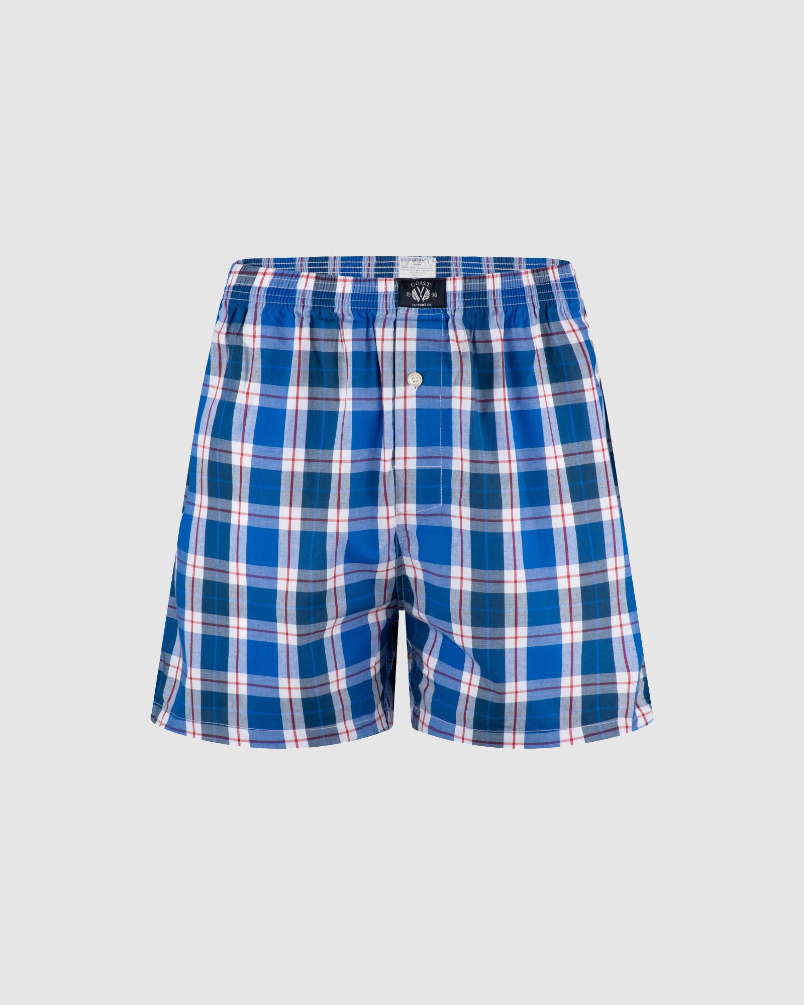 Woven Check Boxers