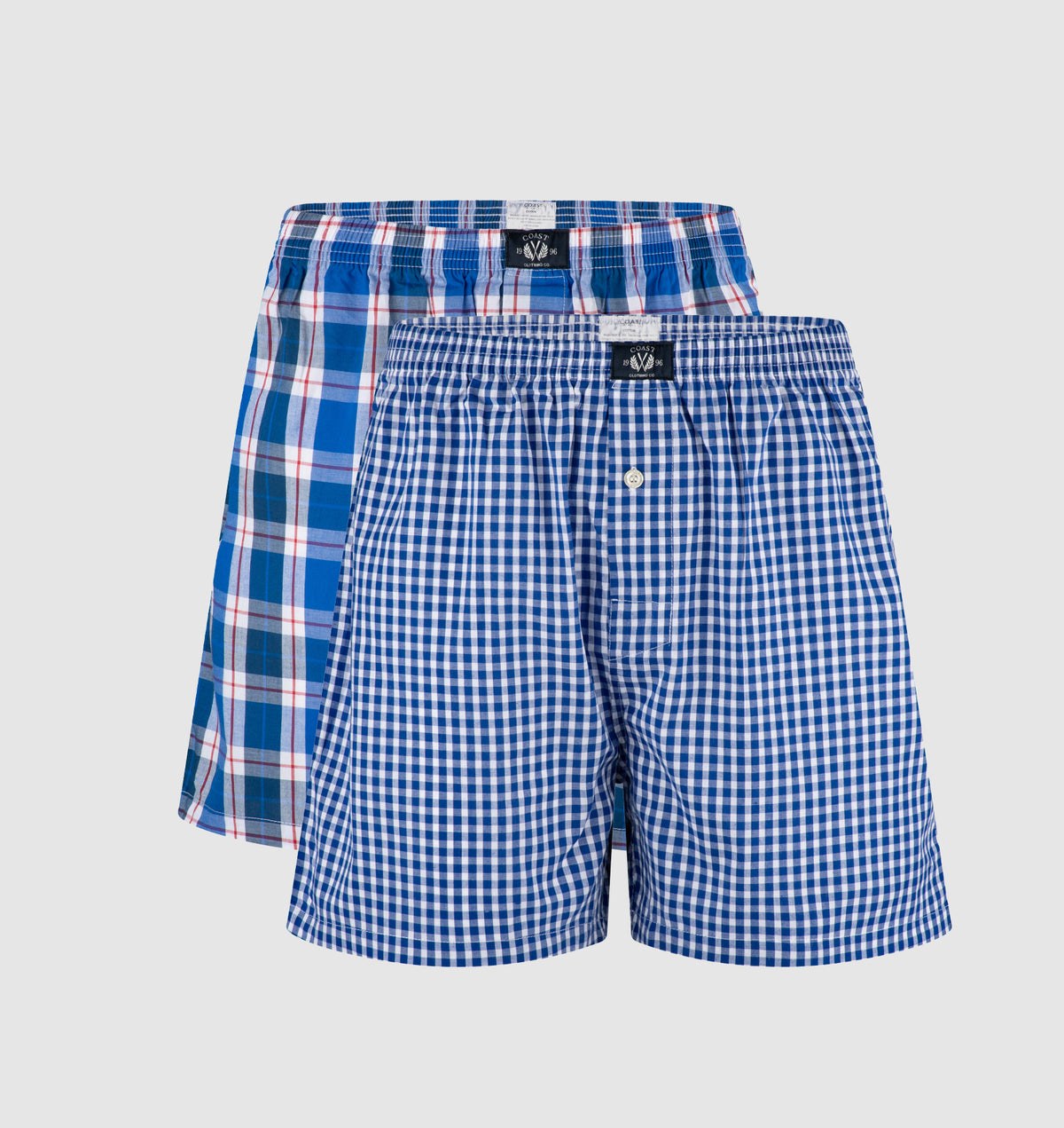 Woven Check Boxers 2Pack For Sale