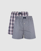 Woven Check Boxers 2Pack