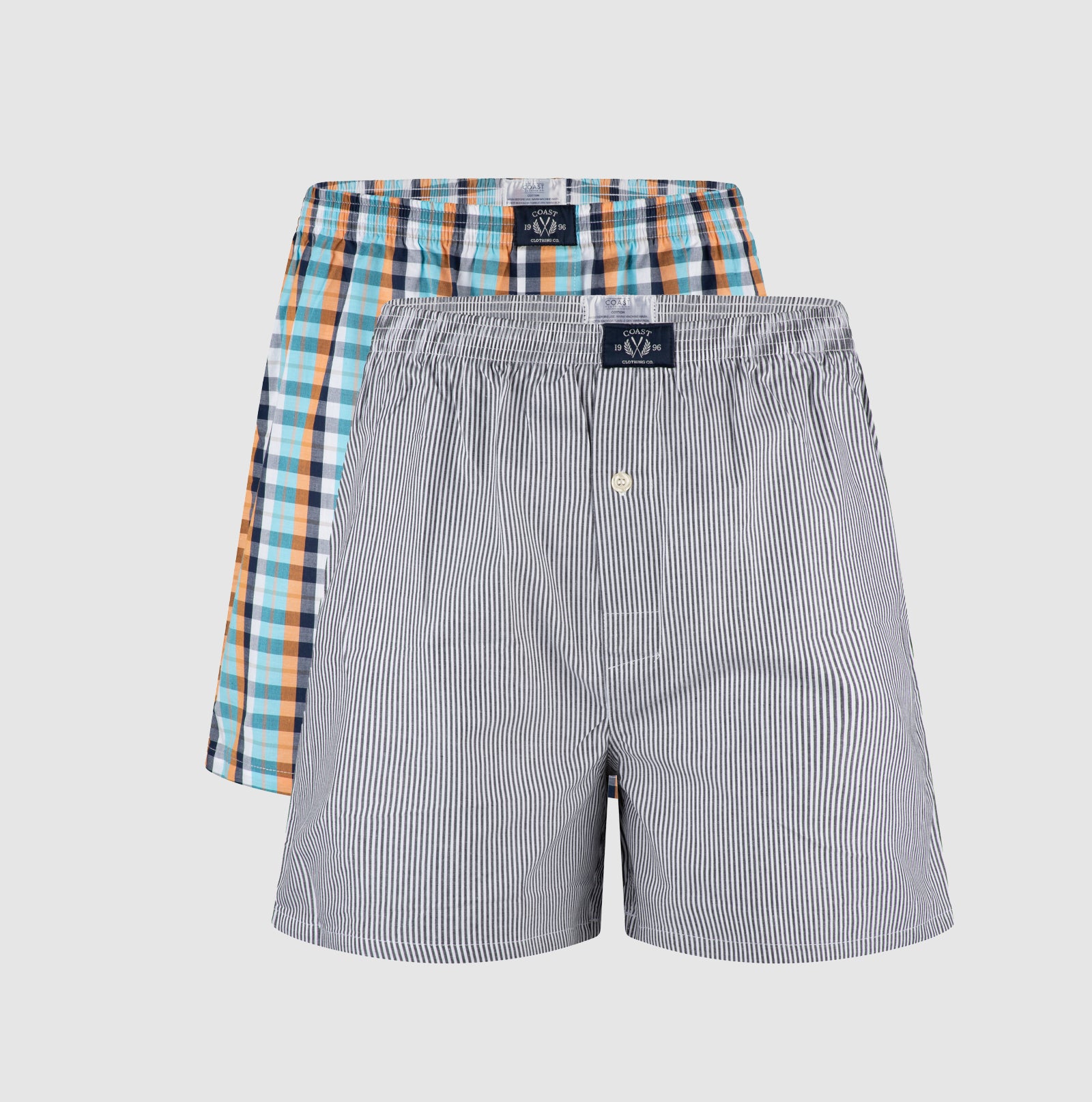 Woven Check Boxers 2Pack