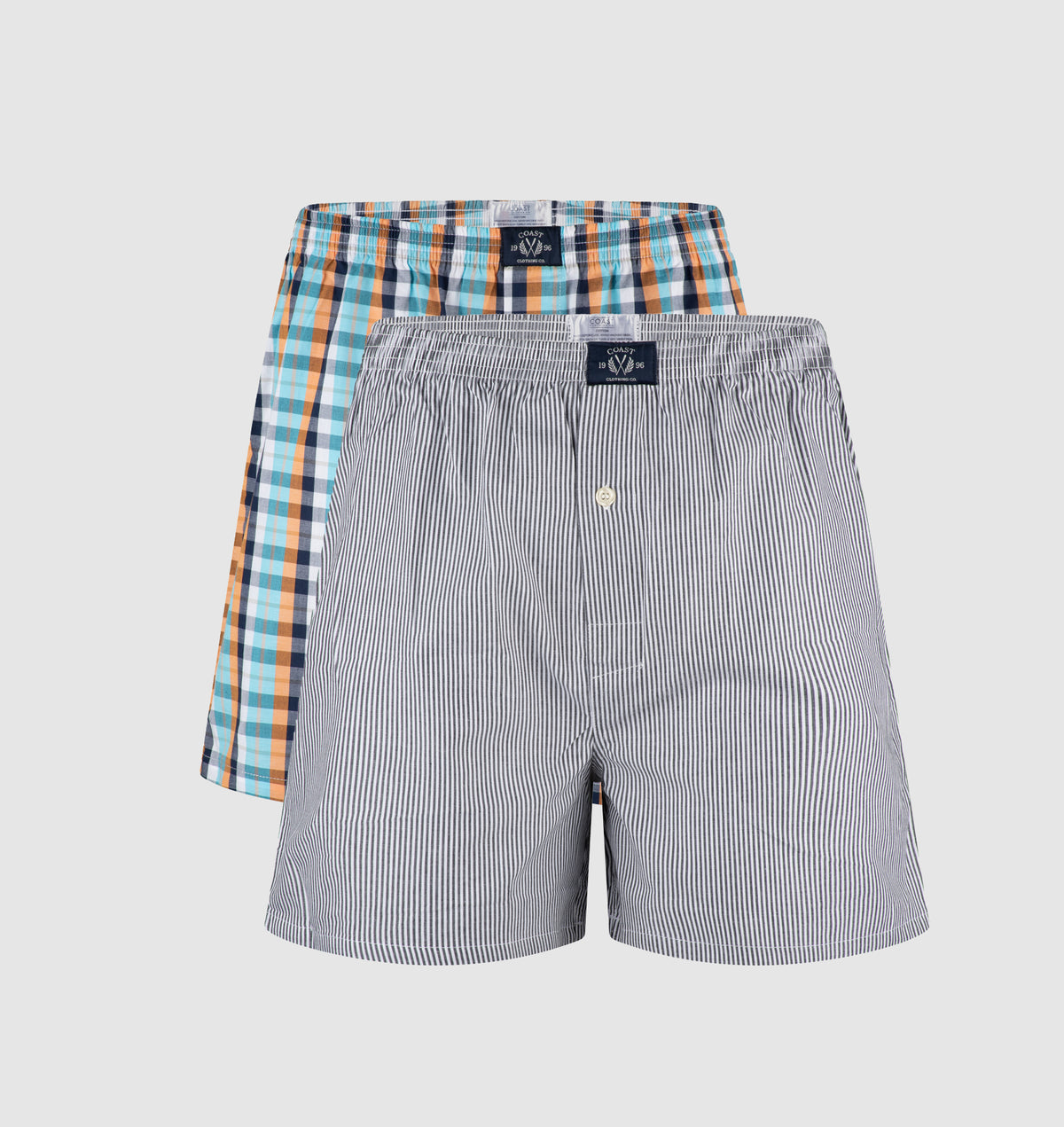 Woven Check Boxers 2Pack