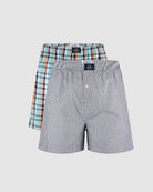 Woven Check Boxers 2Pack