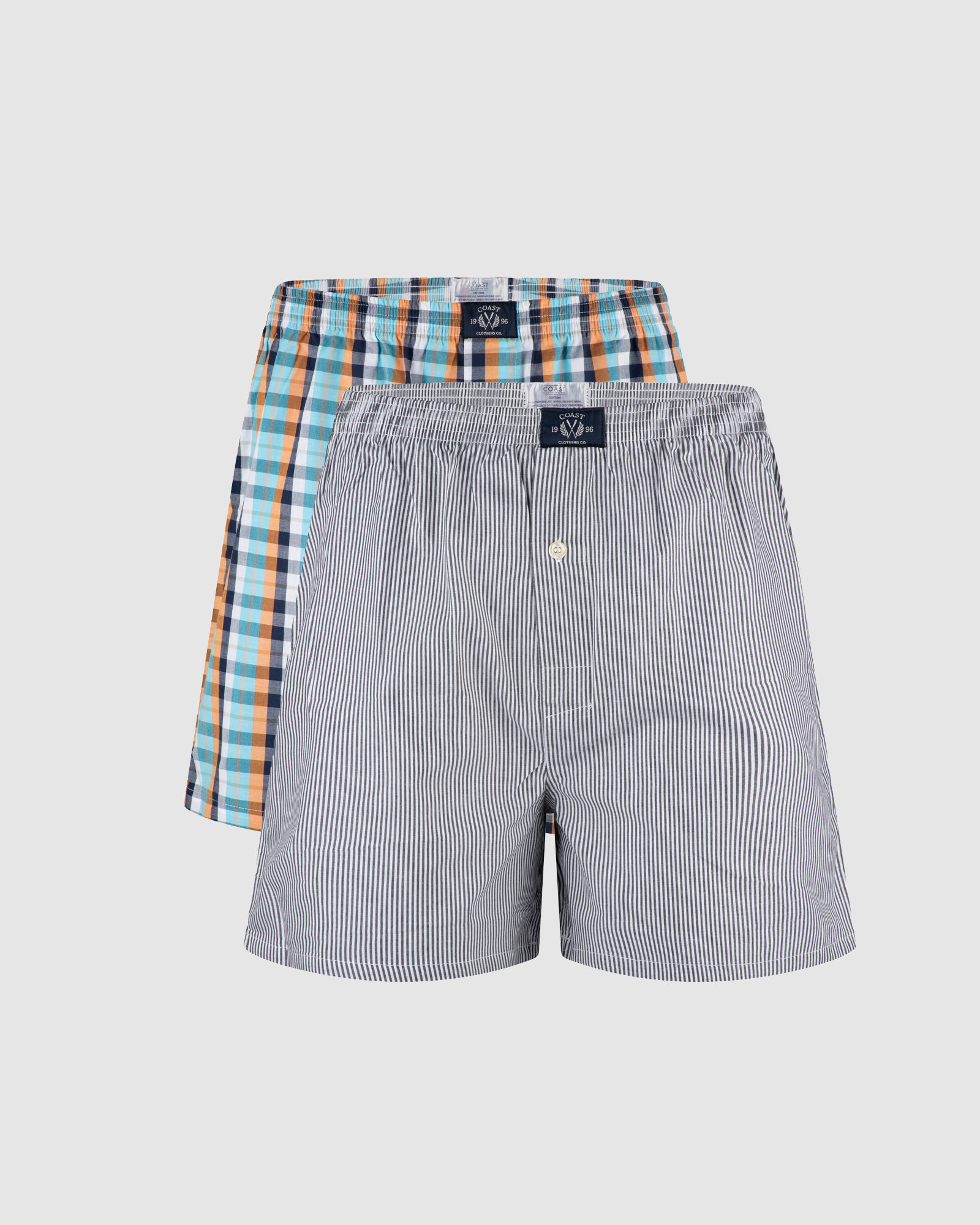 Woven Check Boxers 2Pack