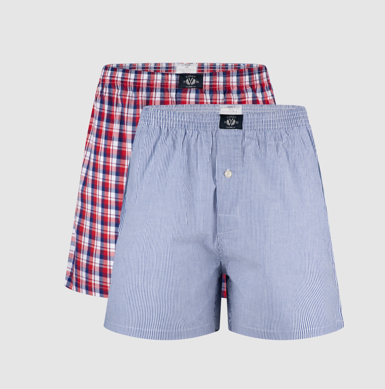 Woven Check Boxers 2Pack