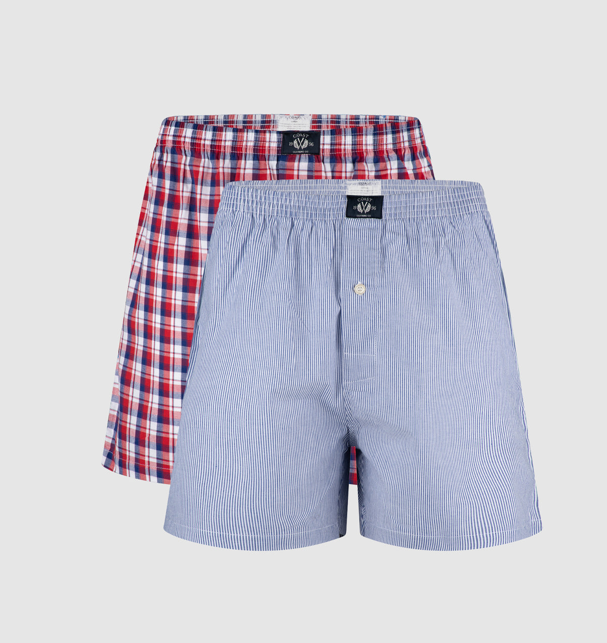 Woven Check Boxers 2Pack