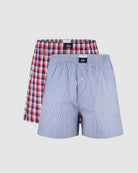 Woven Check Boxers 2Pack