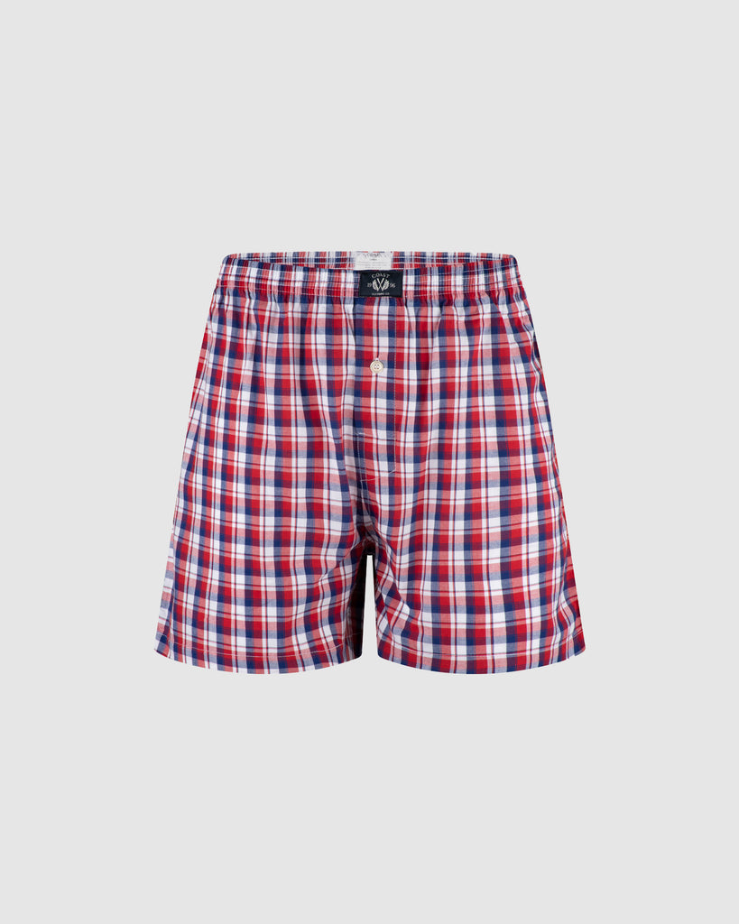 Buy Sustainable Woven Check Boxers