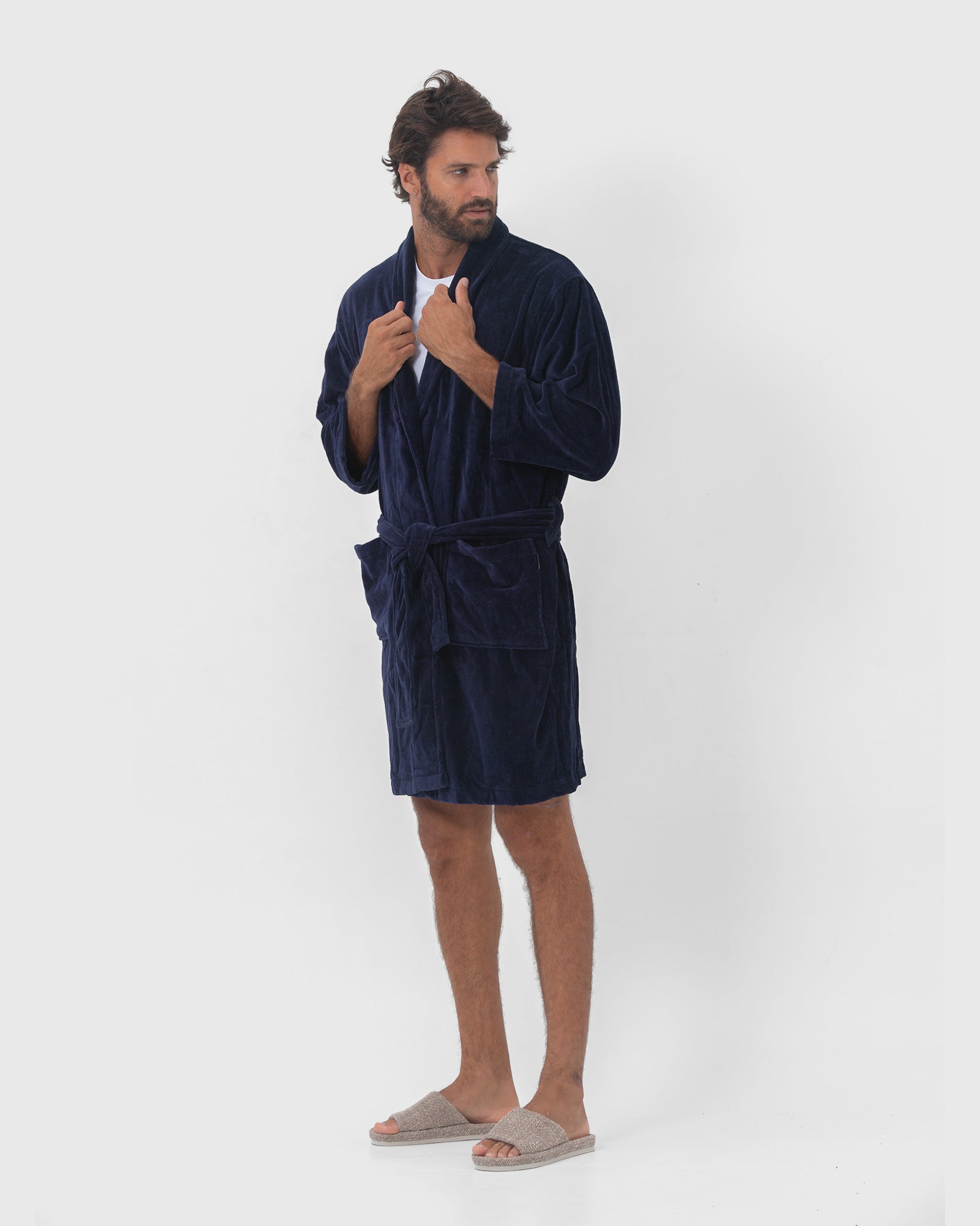 Georgia Gown – Luxurious Cotton Velour Robe