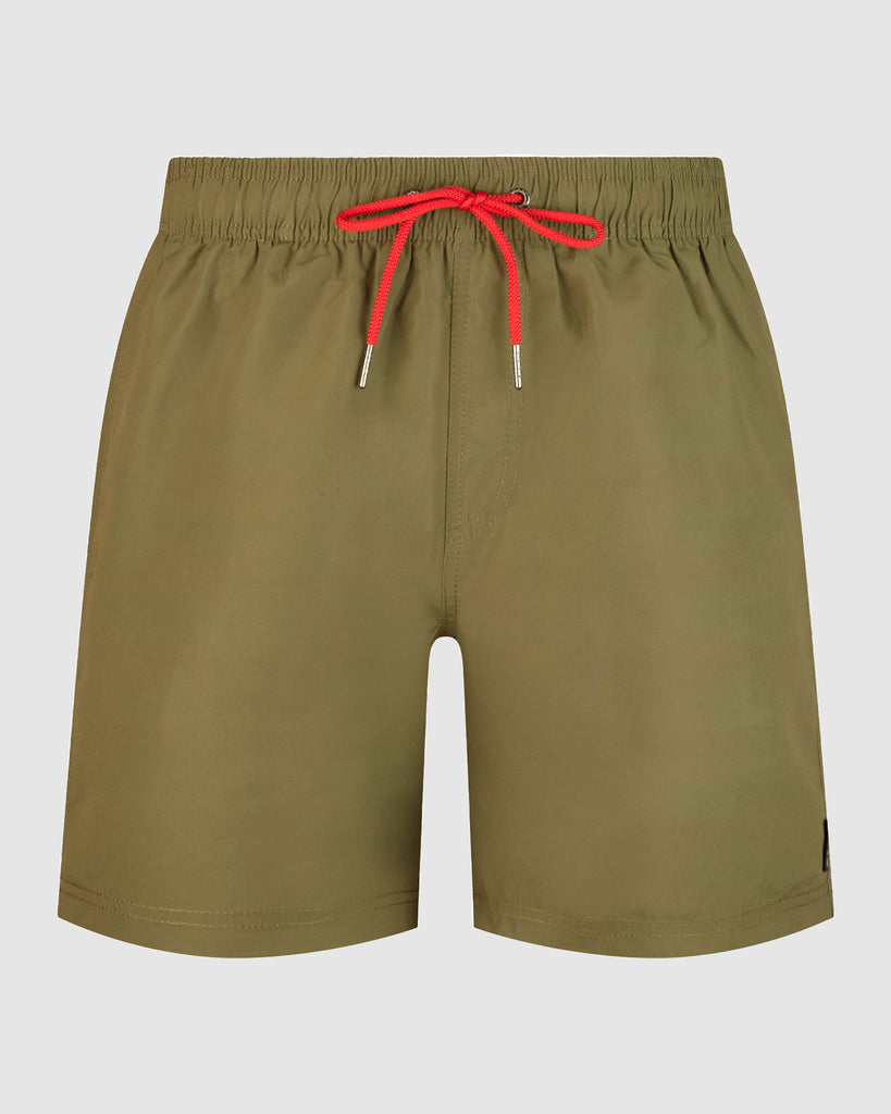 Mens-Green-Swim-Shorts
