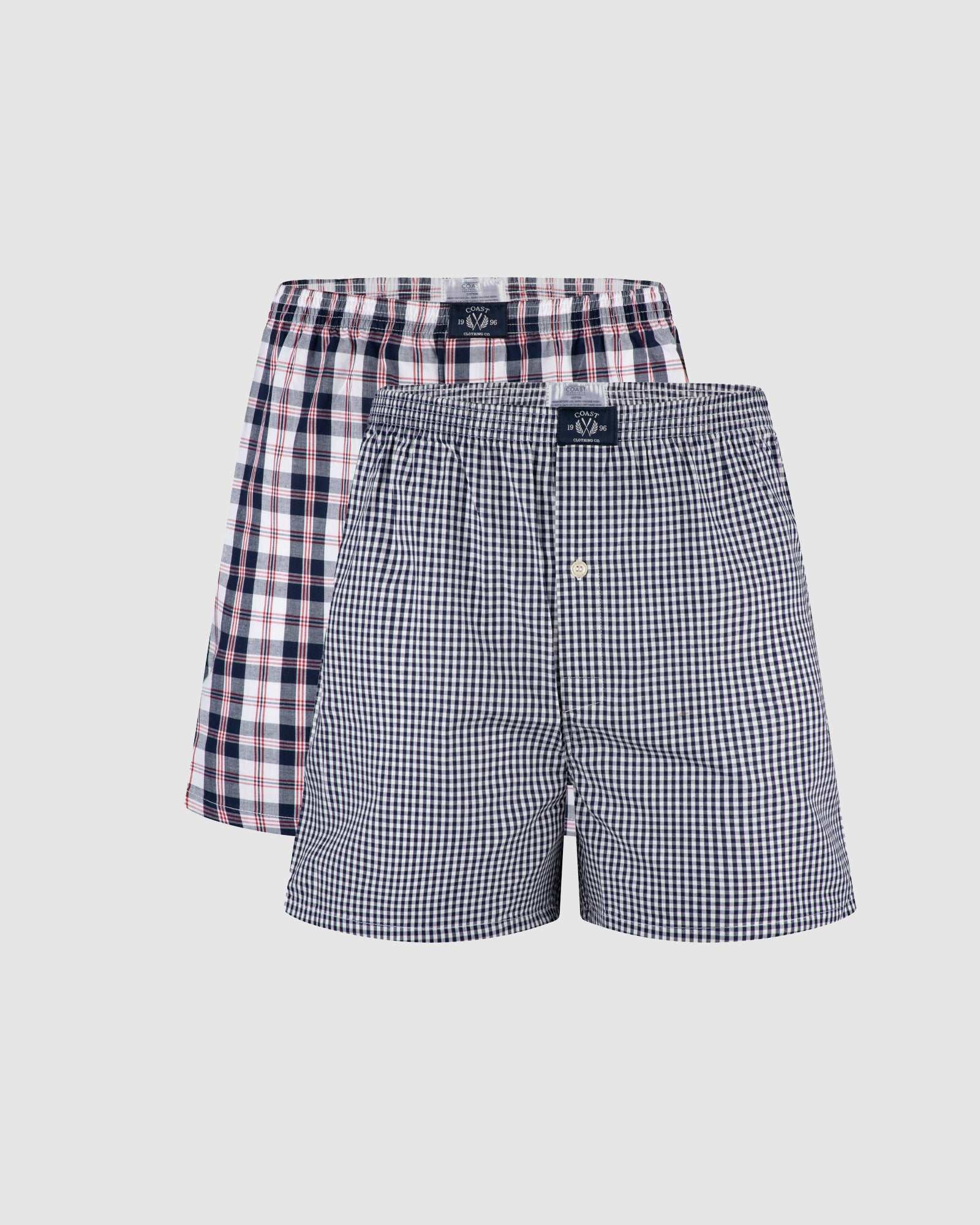 Woven Check Boxers 2Pack