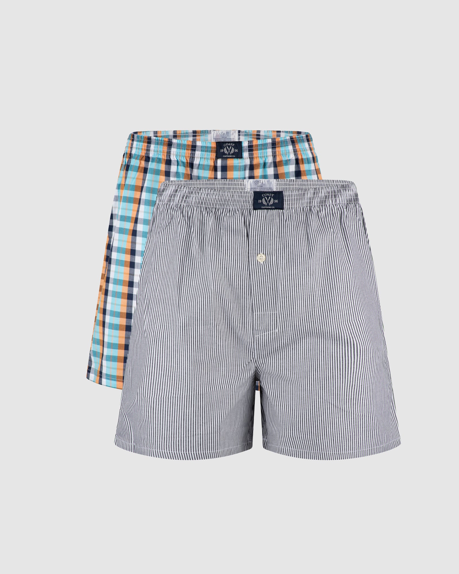 Checked Woven Boxers